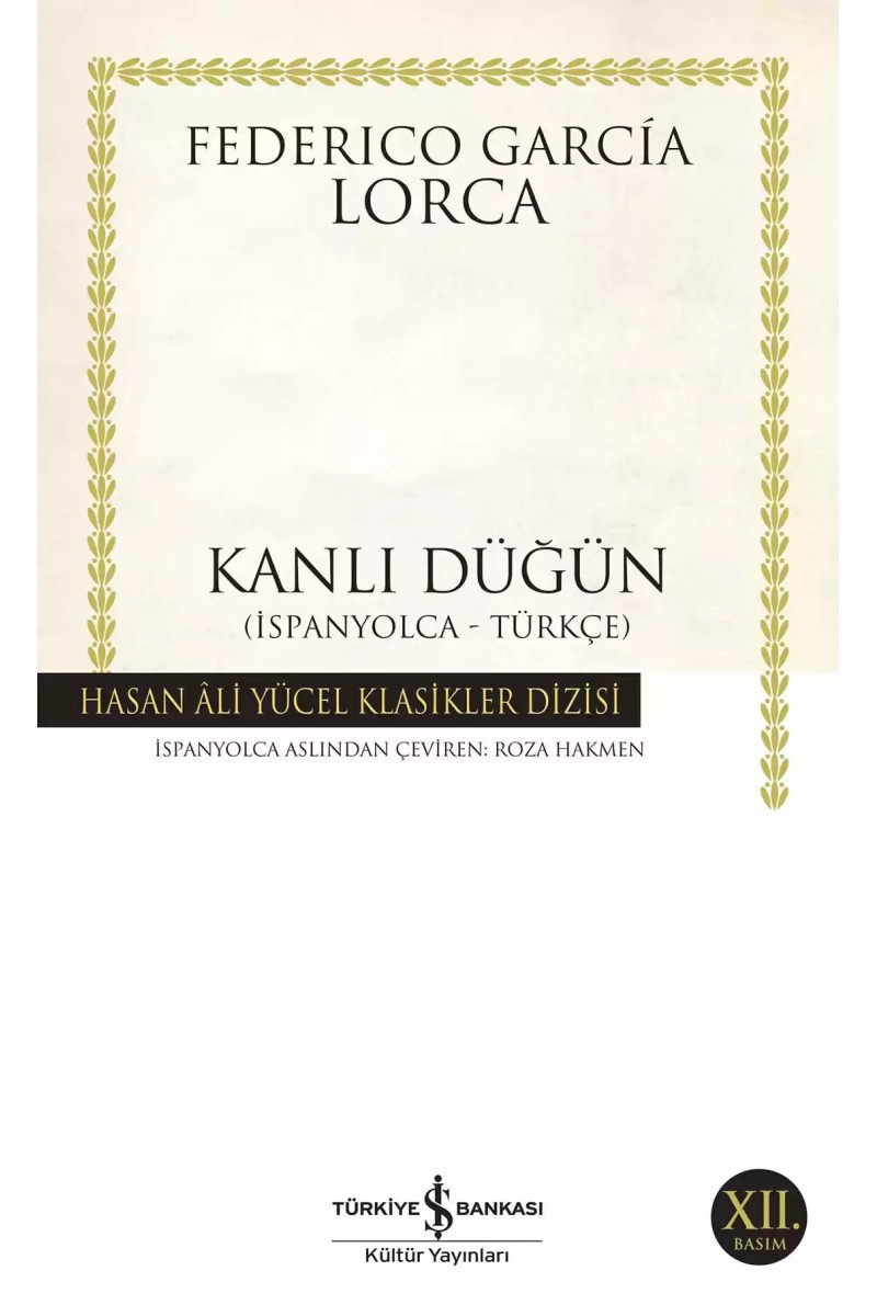 Kanlı Düğün (İspanyolca-Türkçe)