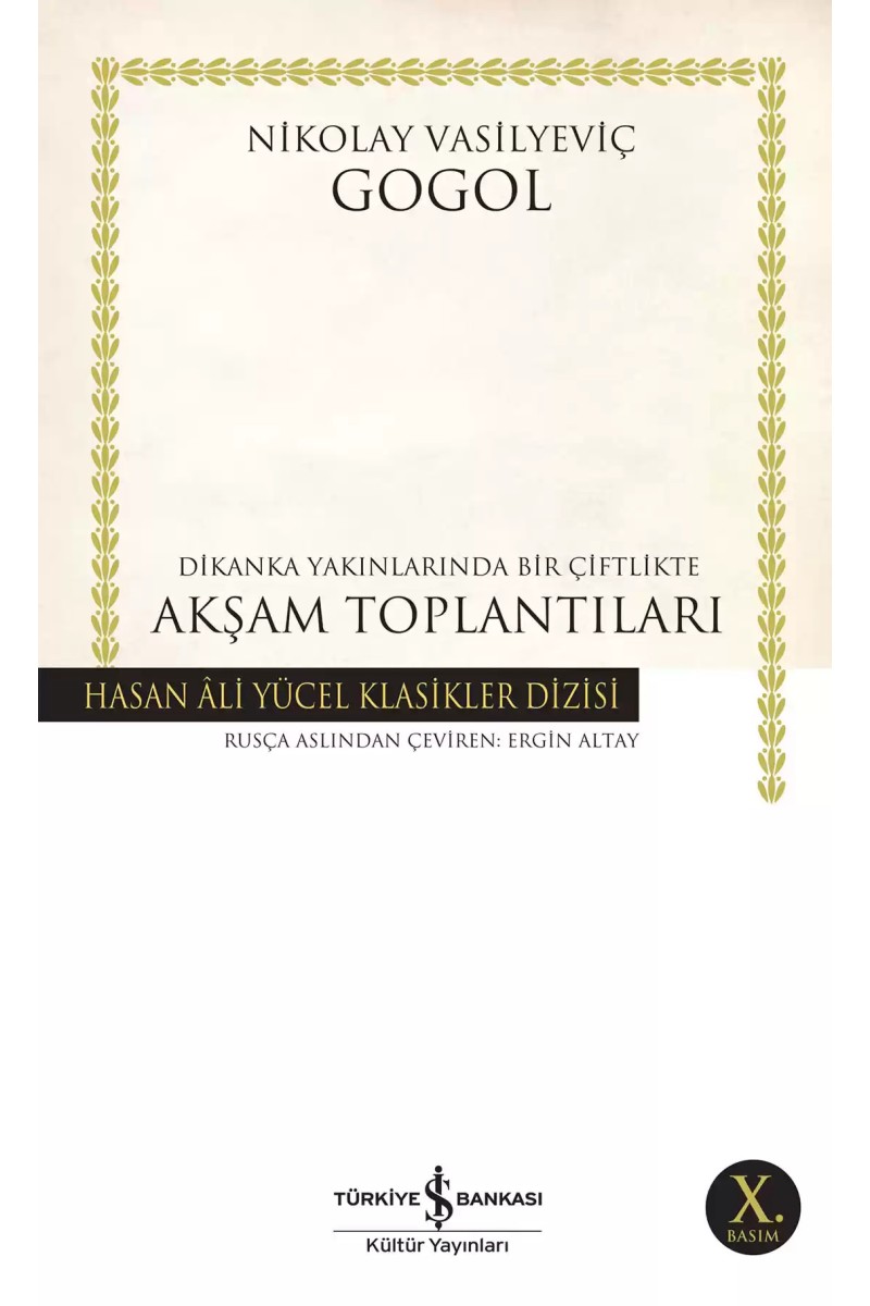 Dikanka Yakınlarında Bir Çiftlikte Akşam Toplantıları