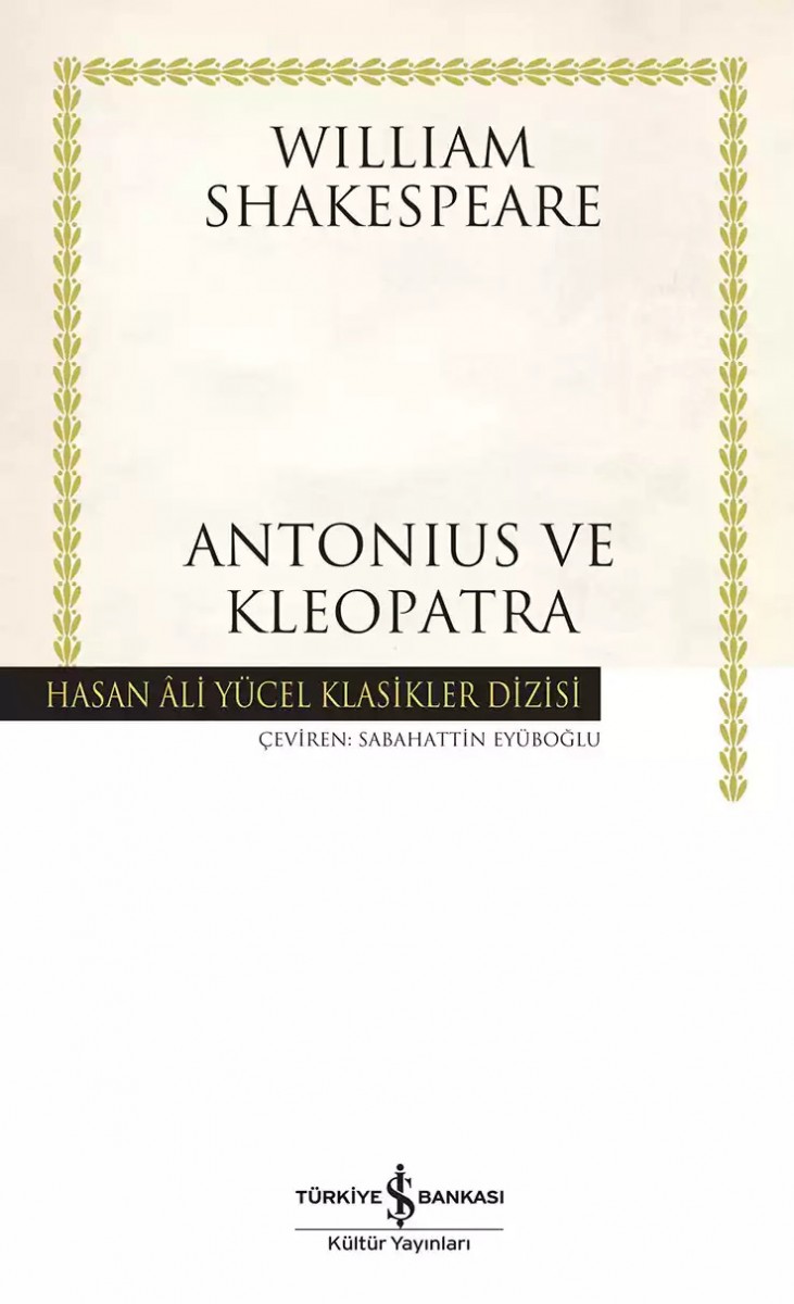 Antonius ve Kleopatra - Ciltli