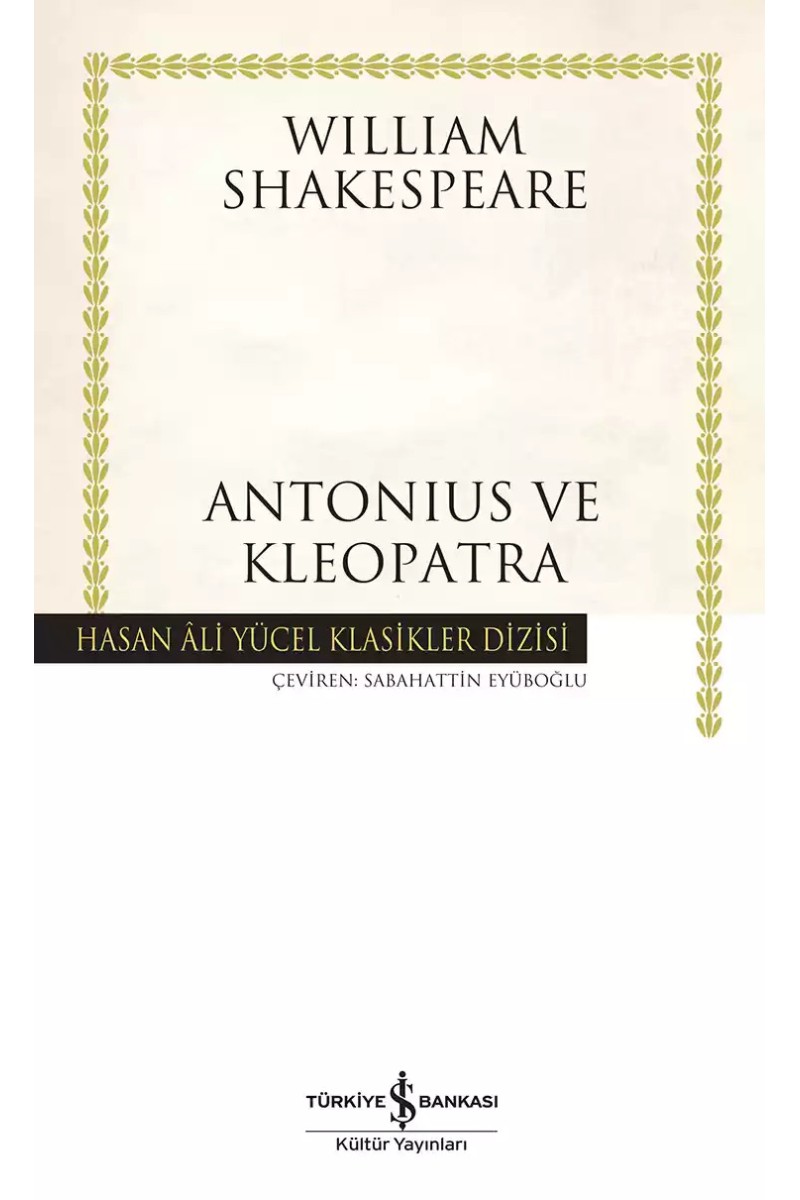 Antonius ve Kleopatra - Ciltli