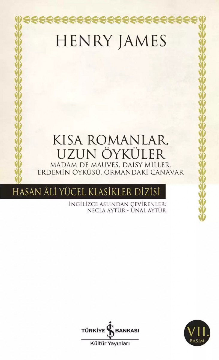 Kısa Romanlar, Uzun Öyküler