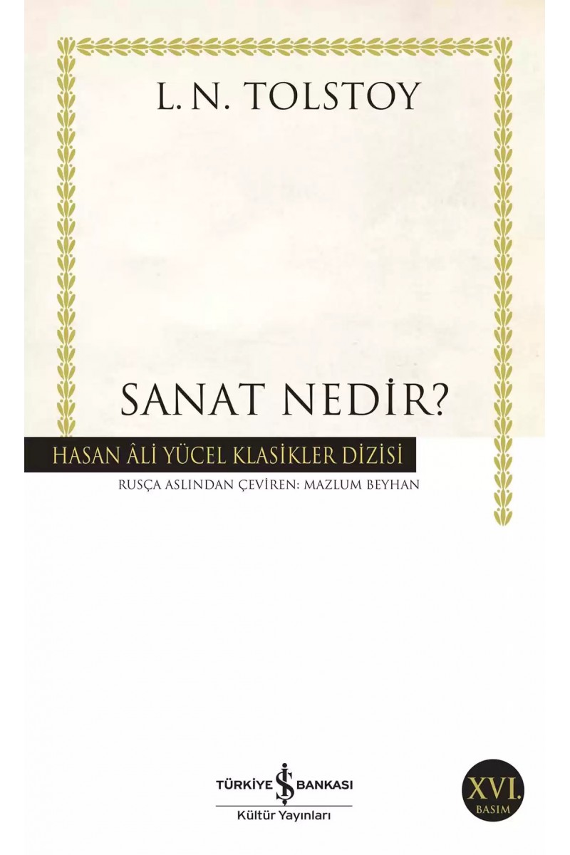 Sanat Nedir?