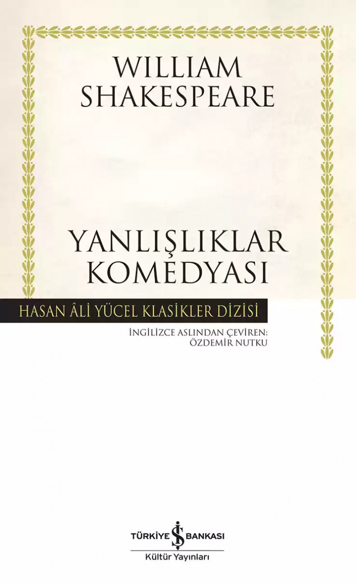 Yanlışlıklar Komedyası - Ciltli