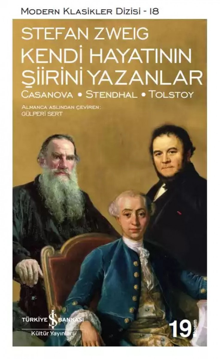Kendi Hayatının Şiirini Yazanlar / Casanova - Stendhal - Tolstoy