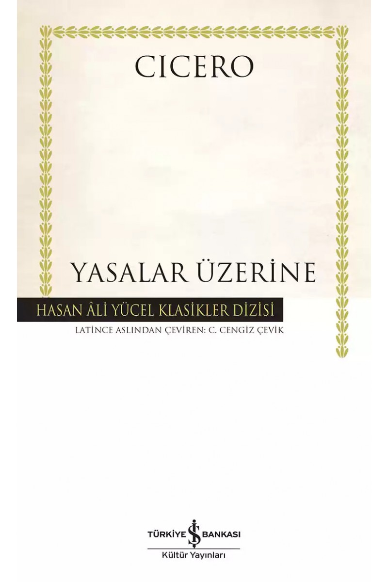 Yasalar Üzerine - Ciltli