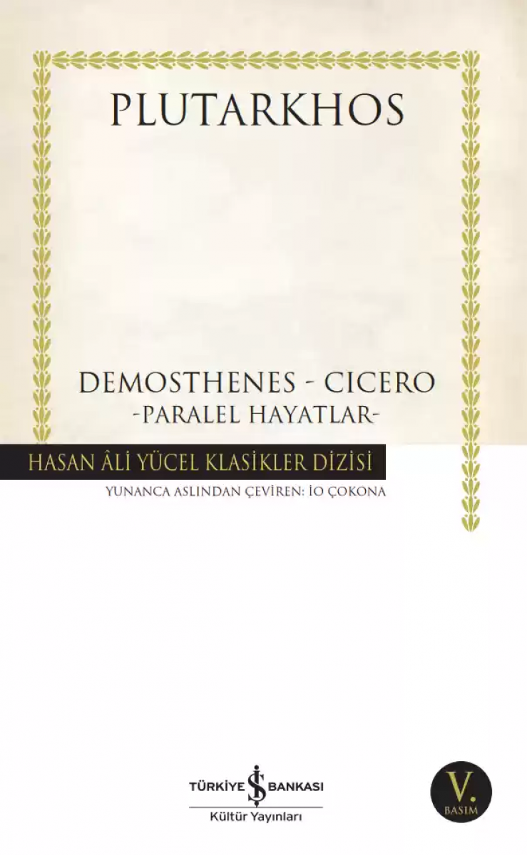 Paralel Hayatlar - Demosthenes - Cicero