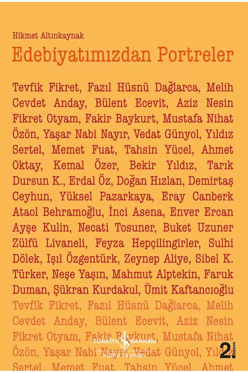 Edebiyatımızdan Portreler