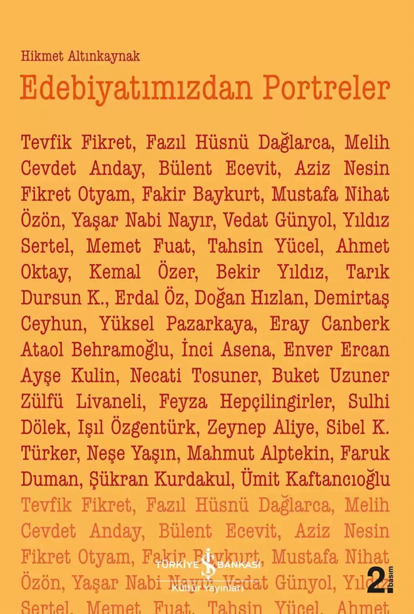 Edebiyatımızdan Portreler