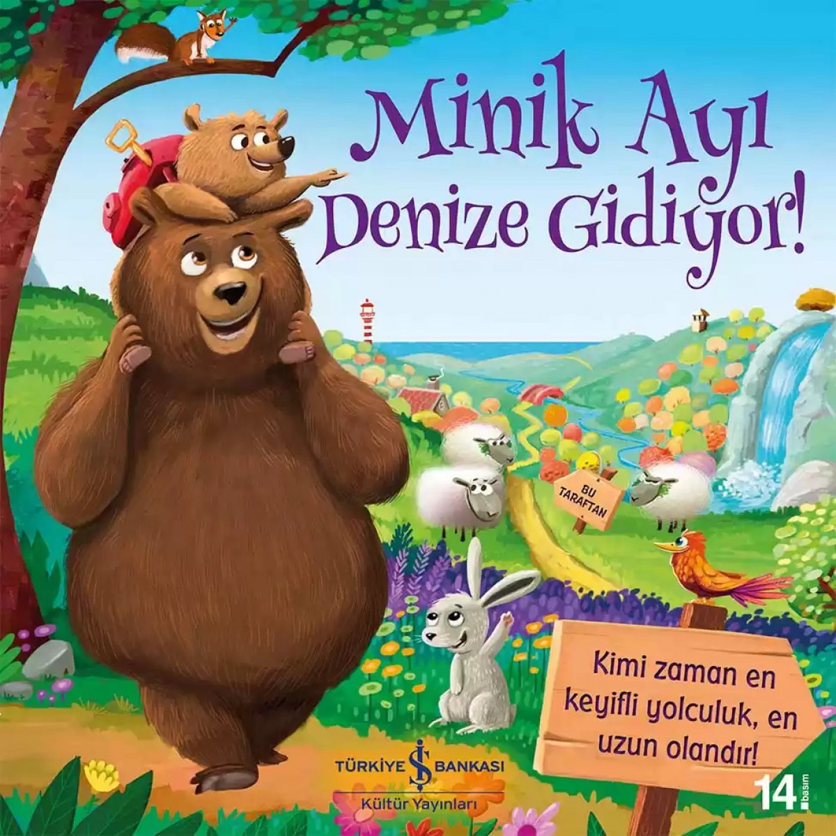 Minik Ayı Denize Gidiyor!