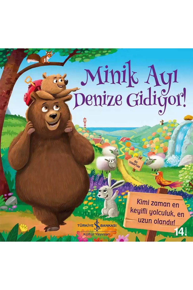 Minik Ayı Denize Gidiyor!