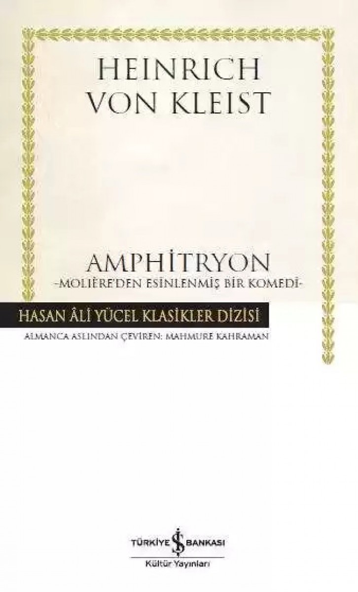 Amphitryon –Molière’den Esinlenmiş Bir Komedi- Ciltli
