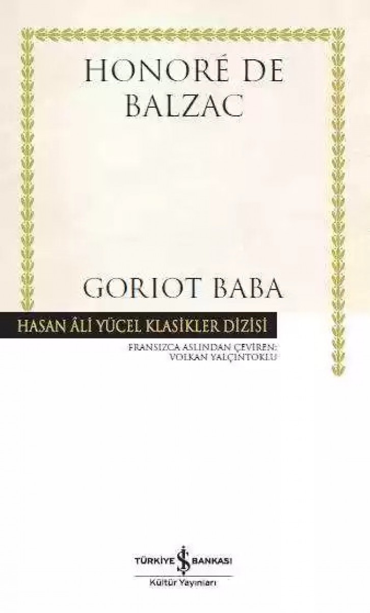 Goriot Baba - Ciltli