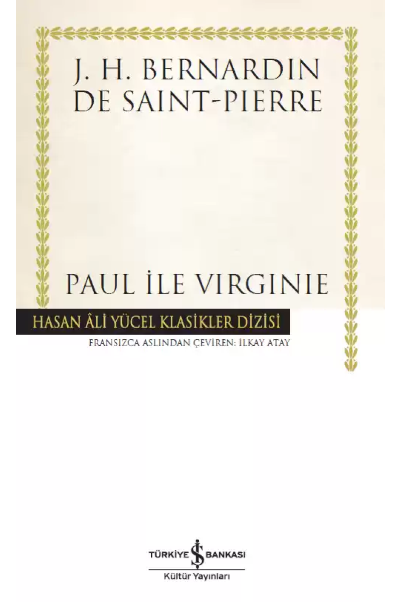 Paul ile Virginie - Ciltli