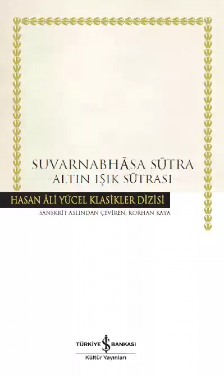 Suvarnabhasa Sutra - Altın Işık Sutrası -Ciltli