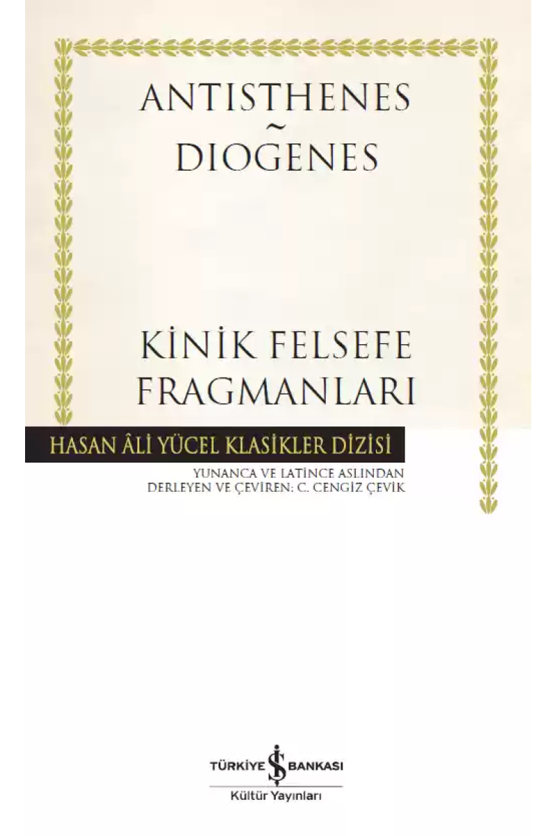 Kinik Felsefe Fragmanları - Ciltli