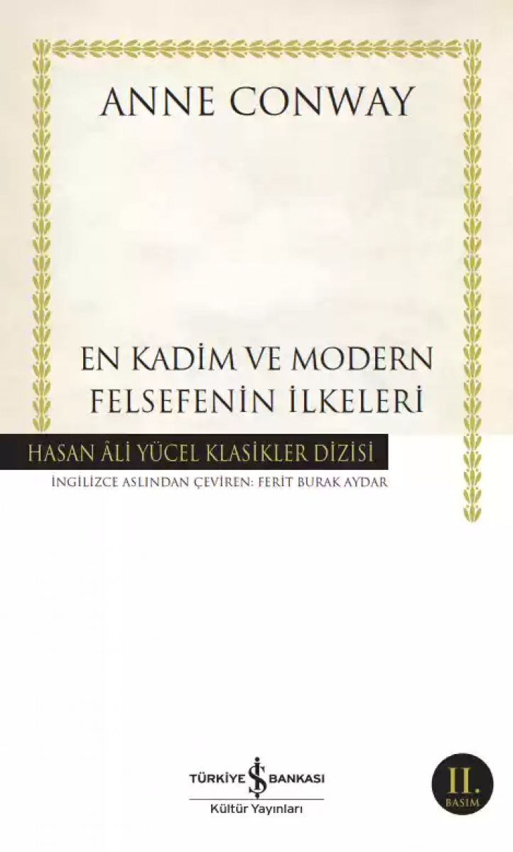 En Kadim Ve Modern Felsefenin İlkeleri