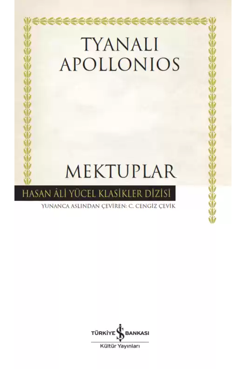 Mektuplar - Ciltli