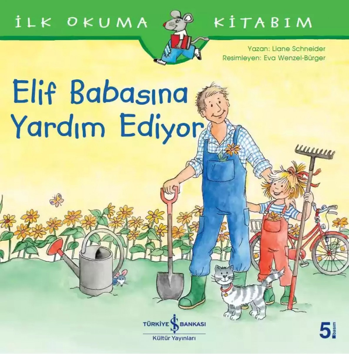 Elif Babasına Yardım Ediyor