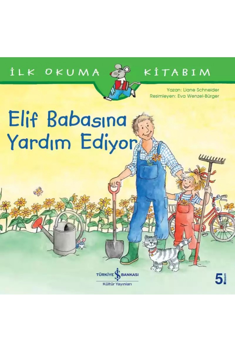 Elif Babasına Yardım Ediyor