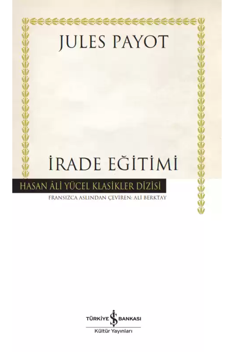 İrade Eğitimi - Ciltli