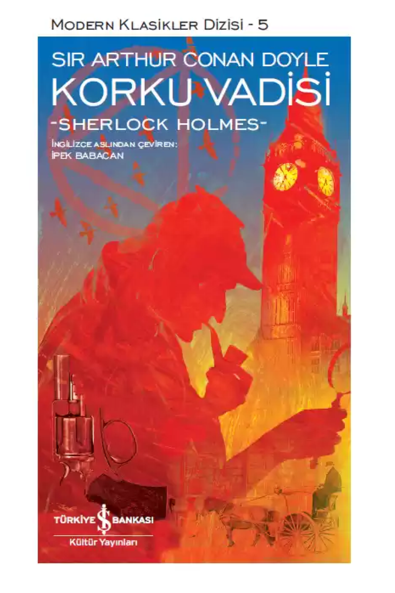 Korku Vadisi -Sherlock Holmes- Sert Kapak