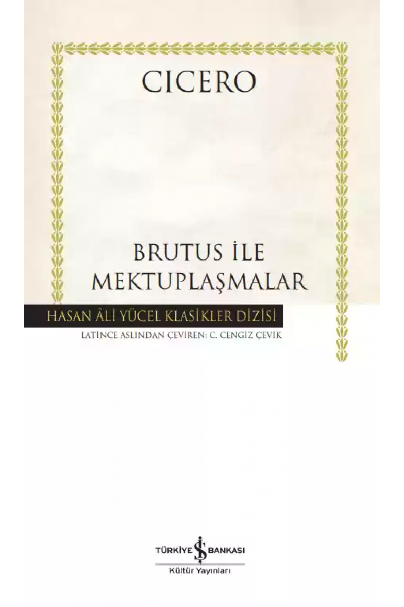 Brutus ile Mektuplaşmalar - Ciltli