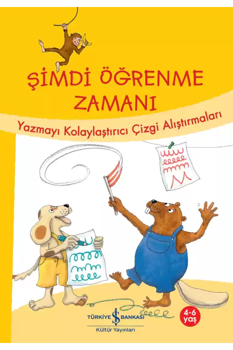 Şimdi Öğrenme Zamanı - Yazmayı Kolaylaştırıcı Çizgi Alıştırmaları