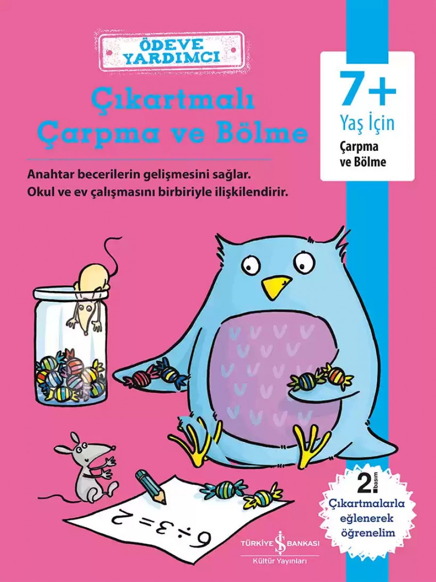 Ödeve Yardımcı Çıkartmalı Çarpma ve Bölme 7+