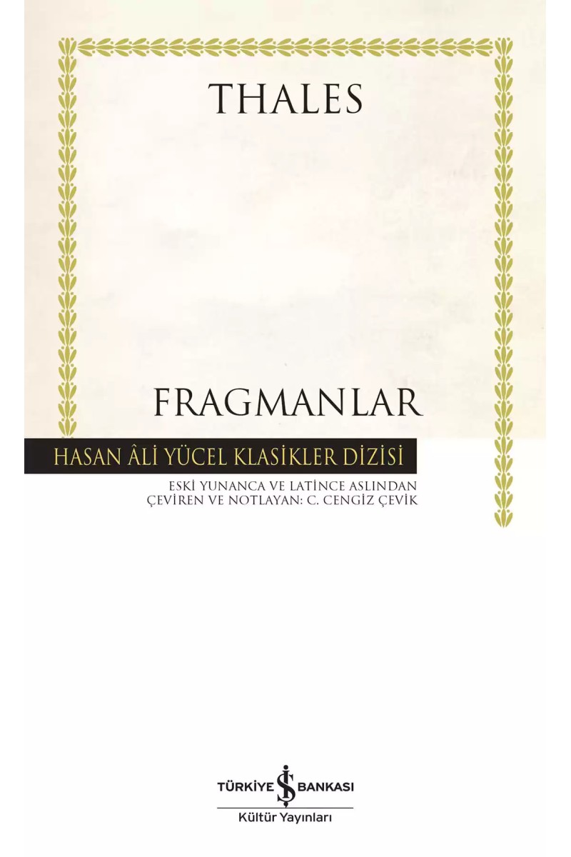 Fragmanlar - Ciltli