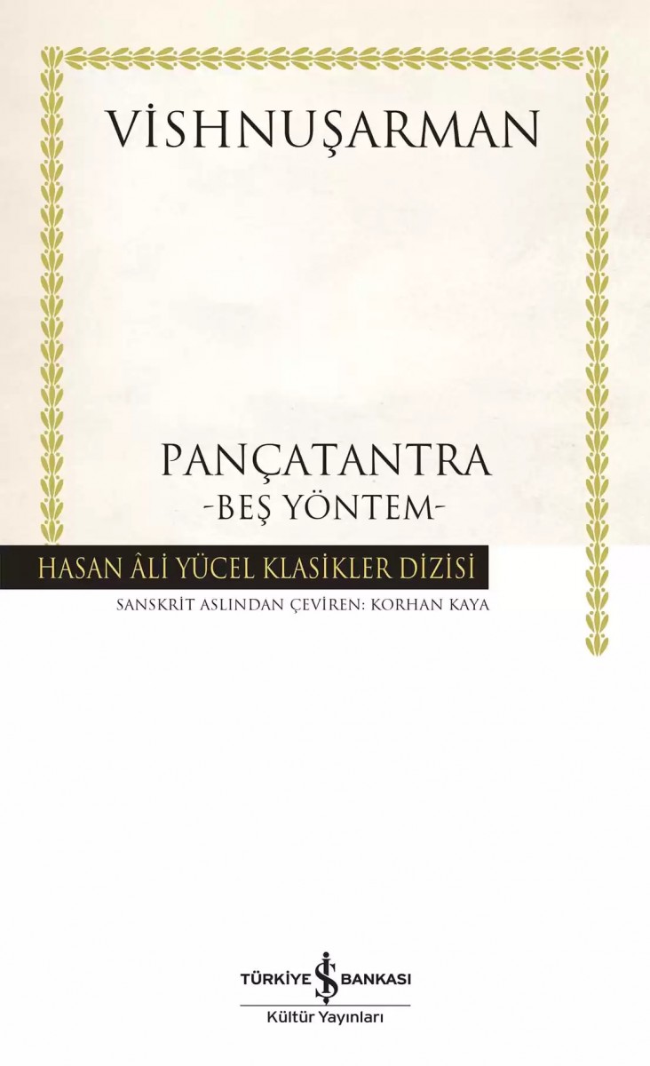 Pançatantra –Beş Yöntem- Ciltli